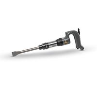 SCHNEIDER Marteau burineur robuste avec course de 45 mm, support fixe, boîtier en métal robuste, burin plat et pointu 250 mm