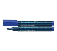Schneider Optics Marqueurs permanents Maxx 133 rechargeables Encre bleu – Lot de 10