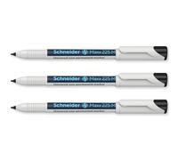 Schneider Maxx 225 M Marqueur non permanent Noir 1,0 mm Lot de 3