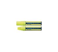 Schneider Maxx 260 - Marqueur - Pour Verre - Jaune - Craie Liquide À L'eau - 2-15 Mm - Trait Large