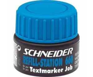 Schneider Maxx 660, Pen Refill Station Refill Ink Highlighter Job, 30 ml, Blue b
