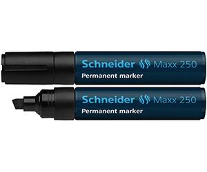 Schneider Maxx Pen 250 Marqueur permanent rechargeable 2-7 mm Noir