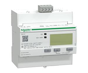 SCHNEIDER Medidor iEM3150 63 A CL 1 Modbus Blanc 69 x 95 x 90 mm