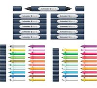 Schneider ML04010902 Schneider Paint-It 040 52 pièces Brush-Pens couleurs assorties