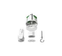 Schneider Multifix Air Point De Centre D ffleurant D67 P50 + Douille E27 + Fiche - Imt35021