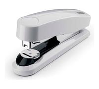 Schneider Novus Agrafeuse de bureau B 4 FC, agrafage à plat, 60 mm, 50 feuilles (Gris)