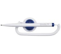 Schneider Stylo à bille Klick-Fix-Pen 4120 1 mm à encre bleue