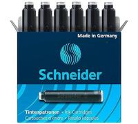 SCHNEIDER Lot de 3 Boîtes 6 Cartouches d'encre Noir