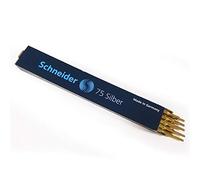 Schneider Novus Vertriebs - SCHNEIDER Stylo bille-Mine Express 75, M, argent entre autres pour stylos à bille SCHNEIDER: K10 / K15/ CASSAen paquet de 10 pièces (7519)