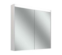 Schneider OBJECT Line Comfort armoire de toilette LED, 2 portes 45/45cm, 895x123x743mm, éclairage en haut, 204.090.01.0201, Exécution: norme CH/corps blanc/3000K