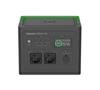 Schneider OffGrid 730 - Centrale électrique portable - LCD, lithium-ion, 2 prises schuko CEE 7/3, onde sinusoïdale, 3 USB-A, 1 USB-C, chargeur sans