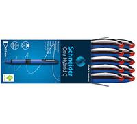 Schneider Optics Stylos roller One Hybrid C encre liquide non rétractable 0,5 mm Lot de 10 Rouge
