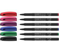 Schneider Optics – Stylo-feutre Fineliner P196796 0,4 mm – Étui de 6