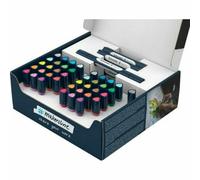 Schneider ML04010902 Schneider Paint-It 040 52 pièces Brush-Pens couleurs assorties