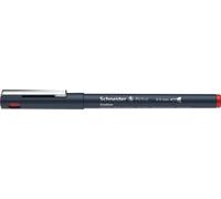Schneider Pictus Fineliner Stylo, 0.5 mm Largeur De Ligne, Rouge