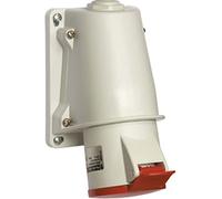 Schneider Pkf32 W435 Industriel Douilles et Bouchons 5 x 32 A, Triple, 3P + N + T, IP44, à vis, Prise Murale, Blanc, Lot de 6 pièces