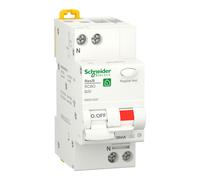 Schneider Resi9 RCBO 20A 30mA Type A Disjoncteur Différentiel - R9D01620