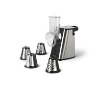 Schneider Râpe à légumes électrique SCFP34200X 200 W 4 cônes Inox pieds antidérapants
