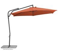 Schneider-Schirme Genua Parasol déporté Terracotta Env. 300 cm de diamètre