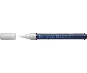 Schneider Schreibgeräte 271 127149 Marqueur peinture blanc 1 mm, 2 mm