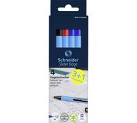 Schneider Schreibgeräte Kugelschreiber Slider Edge XB 4er Kartonetui, 3+1 Aktion 152271 Stylo-bille 4 pc(s)