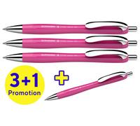 Schneider Schreibgeräte Slider Rave XB 132554 Stylo-bille 0.7 mm couleur d'écriture: bleu 4 pc(s)