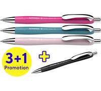 Schneider Schreibgeräte Slider Rave XB 132564 Stylo-bille 0.7 mm couleur décriture: bleu 4 pc(s)