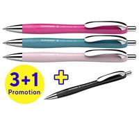 Schneider Schreibgeräte Slider Rave XB 132564 Stylo-bille 0.7 mm couleur d'écriture: bleu 4 pc(s)
