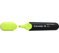 Schneider Schreibgeräte Stylo surligneur rechargeable Job - Jaune - Paquet de 1