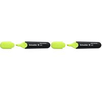 Schneider Schreibgeräte Stylo surligneur rechargeable Job - Jaune - Paquet de 1 (Lot de 2)
