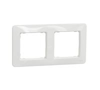 Schneider SDD311802, Cadre 2 éléments Sedna Design Blanc (EAN 3606481482303)