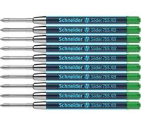 Schneider Pen – Mine pour stylo-bille Slider 755/175504 XB Vert – Lot de 10