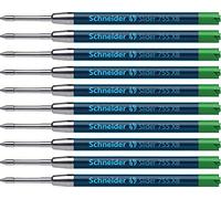 Schneider Slider 755 / 175504 Mine pour stylo-bille XB Vert Lot de 10