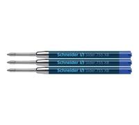 Schneider Slider 755 Ballpoint Pen Refill, Permanent Xb, Blue (Pack Of 3)