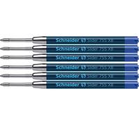 Schneider Slider 755 recharge pour stylos, 6er Blisterkarte, bleu
