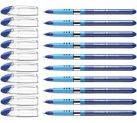 Schneider Stylo-bille Slider M Pointe moyenne (M) Encre bleue Lot de 10