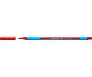 Schneider Slider Edge M - Stylo Bille, avec Technologie Viscoglide, Rouge - Pack de 10