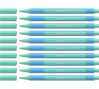Schneider Slider Edge Pastel XB Lot de 10 stylos à bille triangulaires avec largeur de trait XB menthe