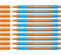 Schneider Slider Edge (Pointe extra large (XB)) Lot de 10 Stylos, Encre orange