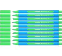Schneider Slider Edge (Pointe extra large (XB)) Lot de 10 Stylos, Encre verte, Vert