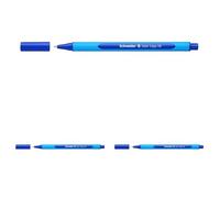 Schneider Slider Edge XB - Stylo Bille, avec Technologie Viscoglide, Bleu- 1 unité (Lot de 3)