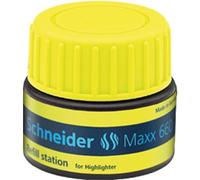 Schneider Optics Station de recharge Maxx 660 30 ml pour Surligneur JOB Jaune