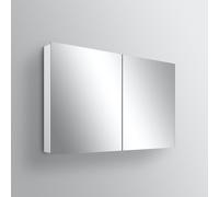 Schneider STYLE TW Armoire de toilette avec éclairage LED, 2 portes, 141,5x71,5x12cm, 194.140.02.02, Exécution: norme UE/corps blanc