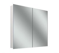 Schneider STYLE TW Armoire de toilette avec éclairage LED, 2 portes, prise à droite, 61,5x71,5x12cm, 194.064.01.02, Exécution: norme CH/corps blanc