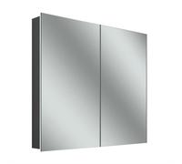 Schneider STYLE TW Armoire de toilette avec éclairage LED, 2 portes, prise à droite, 61,5x71,5x12cm, 194.064.02.44