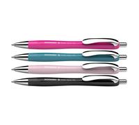 Schneider, Stylo, 3 + 1 GRATUIT : biros Slider Rave XB couleur assortie couleur d'écriture bleu, 3 pcs. + (4x)