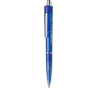 Schneider Stylo à bille rétractable OPTIMA, bleu transparent, M, bleu, indélébile.