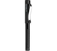 SCHNEIDER Stylo plume pour gaucher Base Gaucher, plume L acier inoxydable pointe moyenne, grip noir