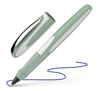 Schneider Stylo roller Ray 187813 (rechargeable avec cartouches d'encre standard, convient aux droitiers et aux gauchers) pistacchio
