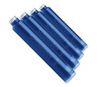 SCHNEIDER stylos cartouches standard bleues pour stylos sCHNEIDER et autres de 6 (Lot de 4)
